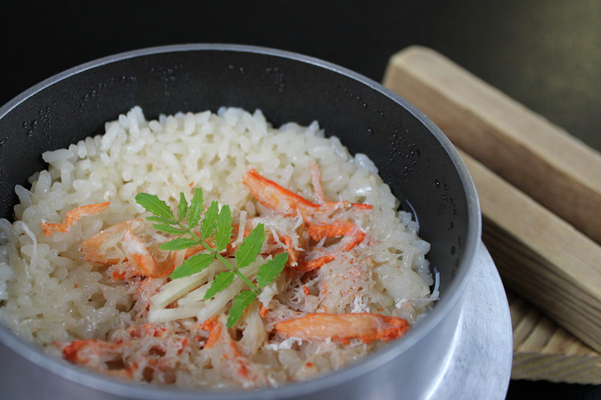 2026年夏のお料理｜かにご飯
