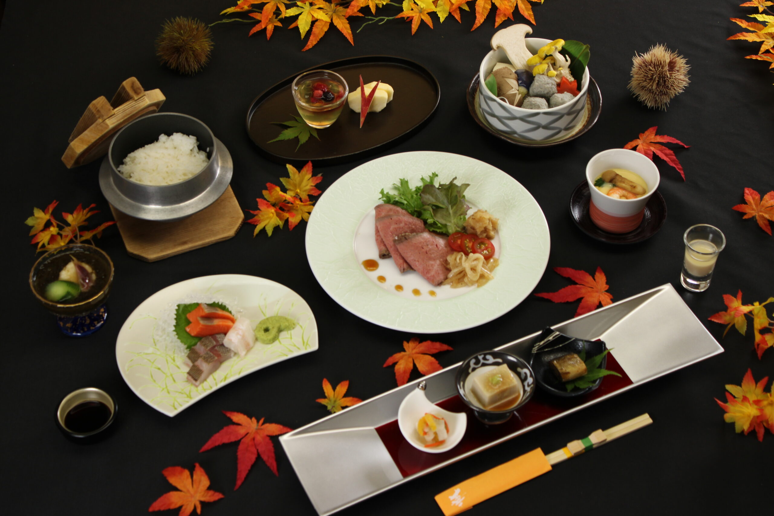 秋麗月見会席｜スタンダード料理